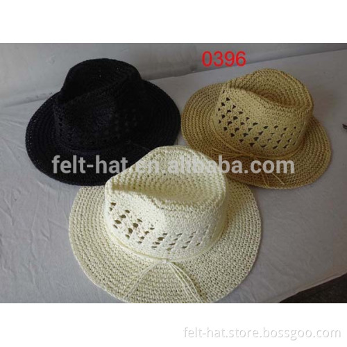 2016 collection straw fedora hat